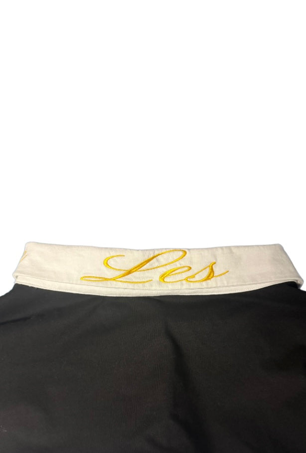 “NOT POLO” BLACK RUGBY POLO(V2)