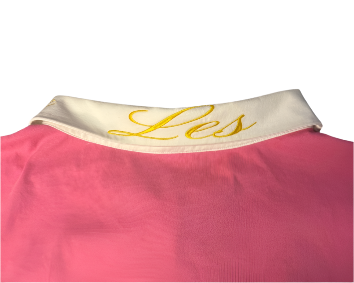“NOT POLO” PINK RUGBY POLO(V2)