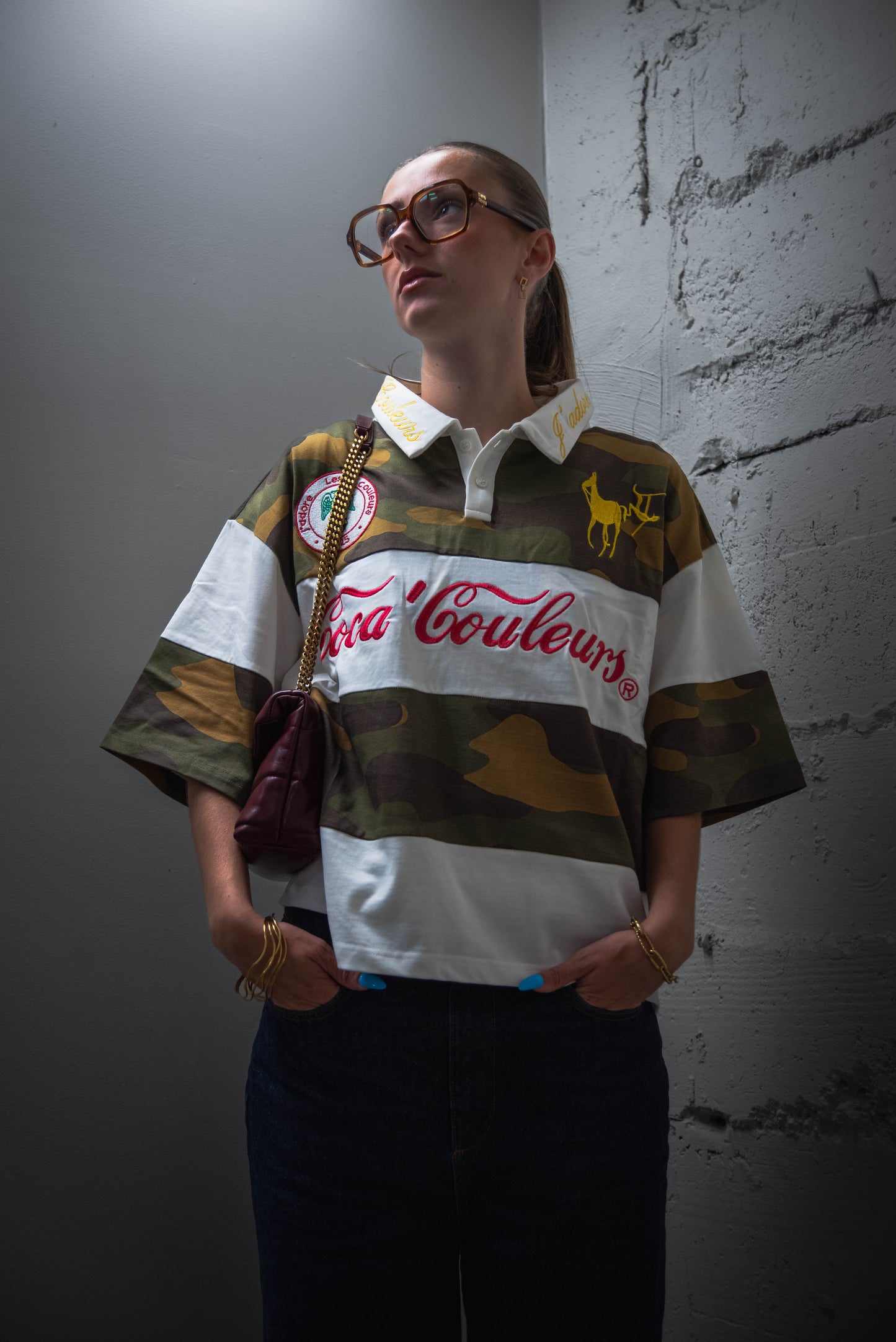 "NOT POLO" CAMO RUGBY POLO(V3)