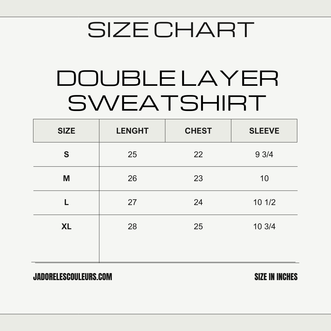 DOUBLE LAYERED SWEATSHIRT