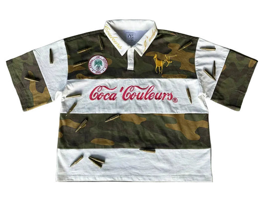 "NOT POLO" CAMO RUGBY POLO(V3)