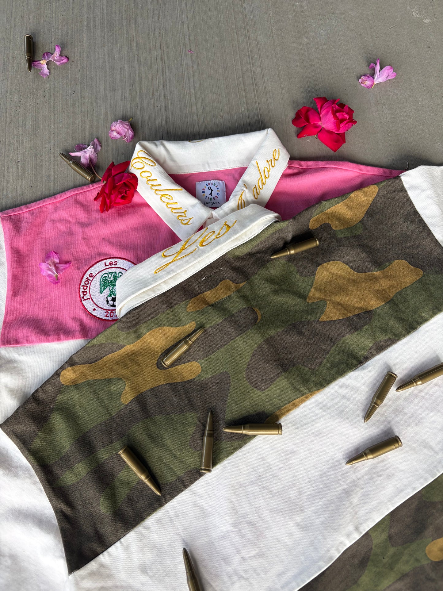 "NOT POLO" CAMO RUGBY POLO(V3)