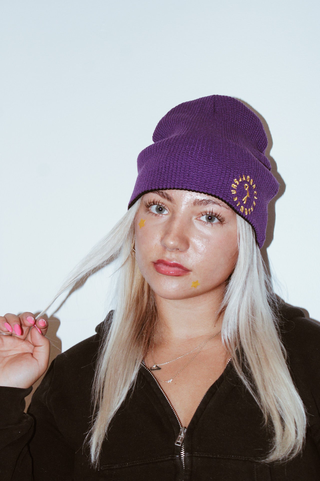 JLC WAFFLE REVERSIBLE BEANIE