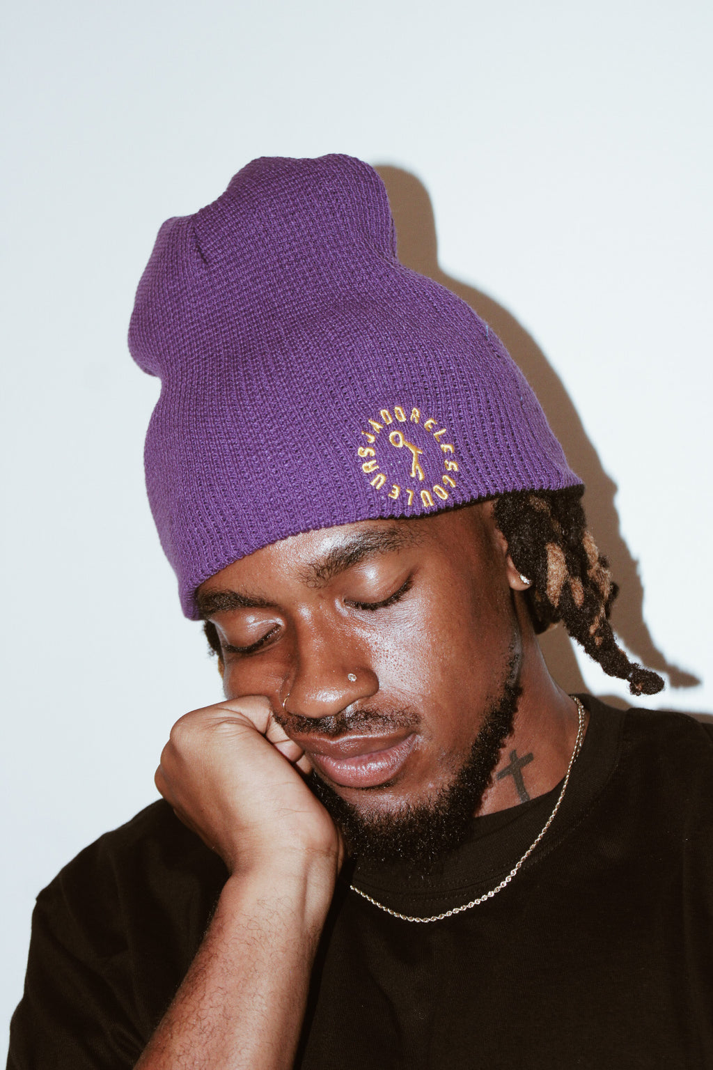 JLC WAFFLE REVERSIBLE BEANIE