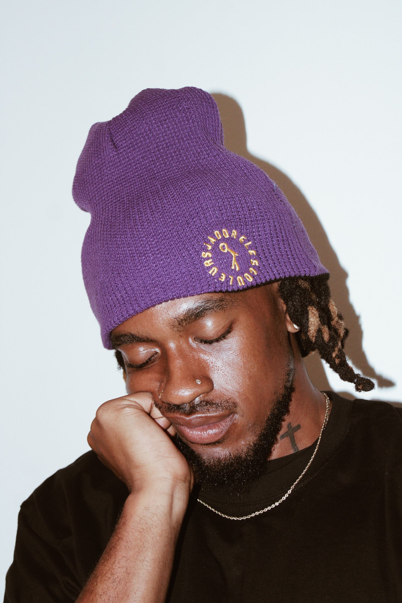 JLC WAFFLE REVERSIBLE BEANIE